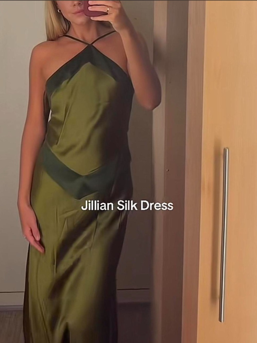 Reformation: The Jillian Silk Dress (BRAND NEW)